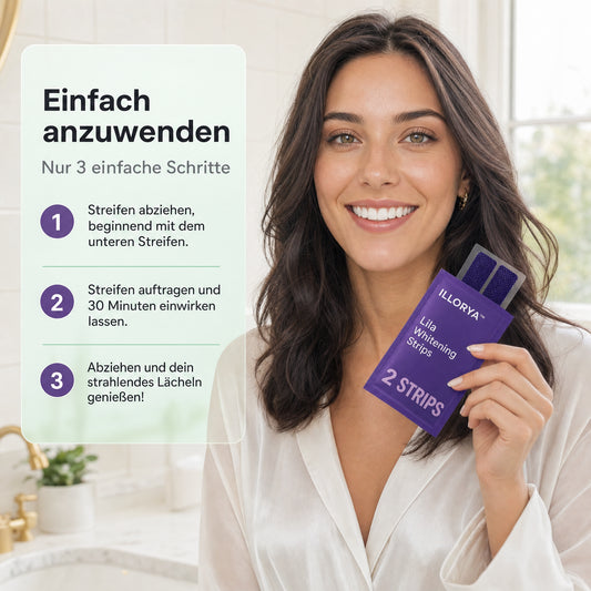 ILLORYA™ Lila Zahnaufhellungsstreifen