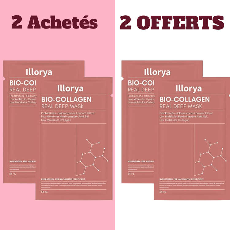 2x Masques + 2 OFFERTS    (1 mois de soin)