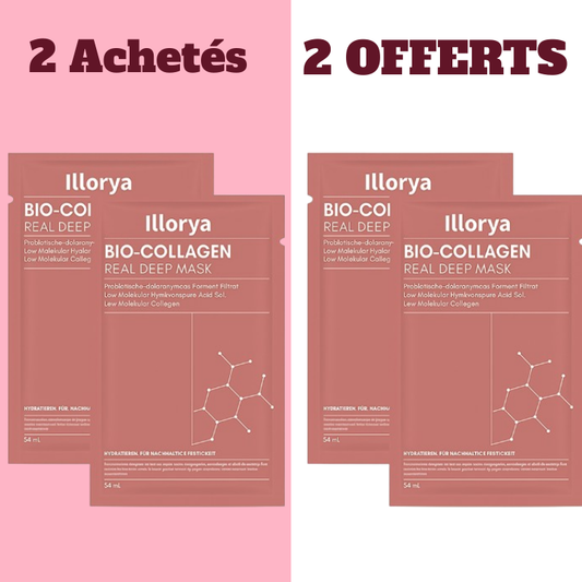 2x Masques + 2 OFFERTS    (1 mois de soin)